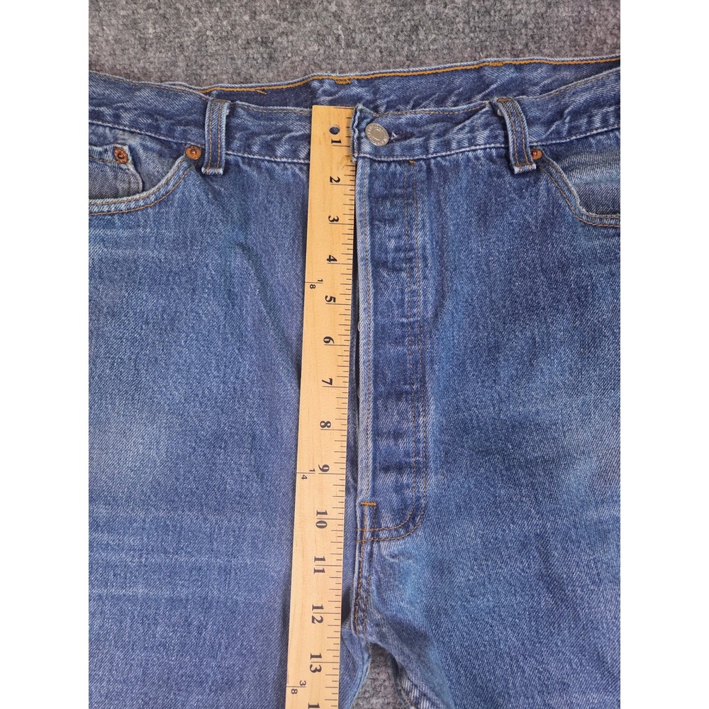 Levi's 501xx Jeans Mens actual 38x29 Blue Straight Leg Vintage Made in USA Denim - Picture 11 of 11